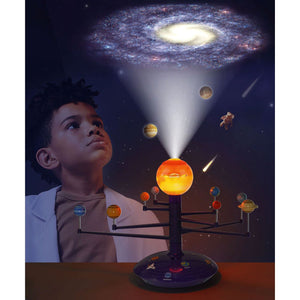 Science Can STEM Kids Planetary Solar System Model with Electronic Projector