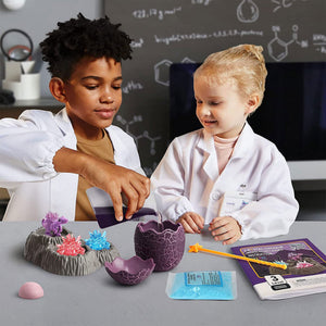 Science Can Geoscience 3 Color Crystal Dinosaur Deluxe Growing Kit Experiment - TRAPSKI