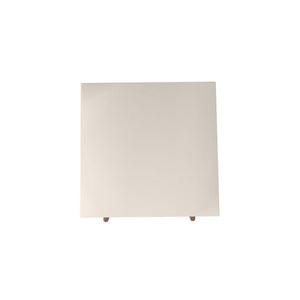 Utopia - Square End Table - Off White