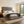 Modern Upholstered Platform Bed With Extended Headboard