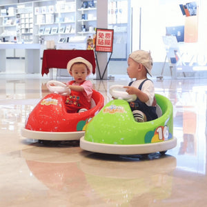 Best Ride On Cars Bumperz 6 Volt Kids Electric Battery Powered Bumper Car, Green