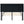 BIKAHOM Upholstered Platform Bed with Square Stitch Headboard, King, Dark Grey