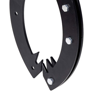 Timber Tuff TMW-53 14 Inch Log Grapple Tool with Clamping Teeth and Swivel Ring