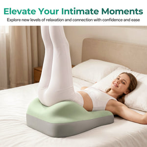 27° Ergonomic Memory Foam Support Pillow for Couples