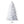 Treetopia Moonlight White 6 Foot Artificial Unlit Slim Christmas Tree w/ Stand
