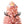 Treetopia Luxe La Vie En Rose 6 Foot Artificial Full Prelit Christmas Tree