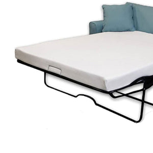 Dynasty Mattress 4" CoolBreeze Memory Foam Queen Mattress for Convertible Sofa, Sofa Not Included