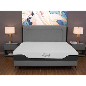 Dynasty Mattress 10 Inch CoolBreeze Gel Memory Foam Short King RV Mattress Bed - TRAPSKI