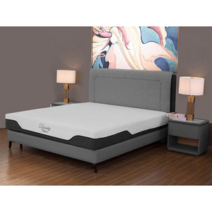 Dynasty Mattress 10 Inch CoolBreeze Gel Memory Foam Short King RV Mattress Bed - TRAPSKI
