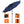 9Ft Patio Umbrella with 32 LED Solar Lights (Blue)