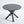 Table Mid-Century Dining Table For 4 - 6 People With Round Table Top, Pedestal Dining Table, End Table Leisure Coffee Table, Cross Leg