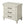 3 Drawer Elegant Nightstand - White