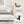 California King Size Bed Frame with Boucle Fabric and Thick Headboard