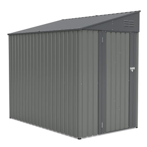 4x7 Foot Lean-To Shed in Olive