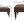 Solid Wood Buffalo Leather Upholstered Ottoman