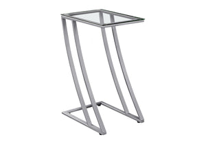 Accent Table C-Shaped with Sturdy Construction