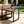 Outdoor Side Table with Teak Wood Top