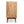 Boho Handcrafted 3 Door Sideboard, Carved Texture & Artisanal Charm - Natural