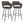 Margarite - Contemporary Barstool (Set of 2)