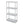 Gracious Living Knect-A-Shelf 4 Tier Light Duty Storage Shelving System (4 Pack)