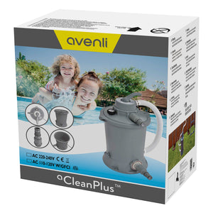 JLeisure 290729US Clean Plus 800 GPH Sand Filter Pump for Swimming Pools & Spas