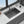 Drop In Workstation Sink Topmount Single Bowl With Pull Out Faucet And Soap Dispenser - Gunmetal Black