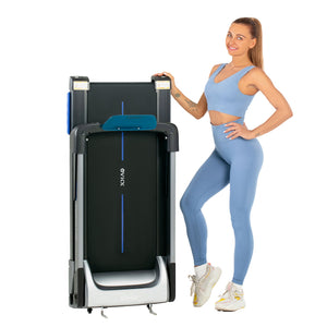 OVICX C100 Portable Foldable Home Treadmill w/ Bluetooth & Fitness Tracking App - TRAPSKI