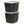 Homz 6610BKTS.10 10 Gallon Molded Plastic Storage Bin with Secure Lid (2 Pack)
