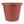 The HC Companies 14 Inch Plastic Indoor Outdoor Classic Pot Planter, Terra Cotta
