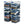 Homz 112 Qt Clear Plastic Stackable Storage Containers with Latch Lid, 6 Pack