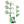Green Touch Industries 3 Position Line Trimmer Rack & Backpack Leaf Blower Rack
