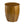 Drum Side Table With Tray Style Top - Brown