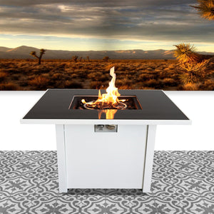 Powdercoated Fire Pit With Top