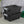 Sterilite 4 Gallon Industrial Storage Totes w/ Latch Clip Lids, Black (12 Pack)