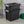Sterilite 7.5 Gal Rugged Industrial Storage Totes w/ Latch Lids, Black (24 Pack)