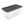 Sterilite 200 Quart Clear Stackable Latching Storage Box Container, Grey, 3 Pack