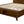 Walnut Queen Size Platform Bed Frame with Footboard Storage