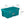 Sterilite Wheeled Footlocker, Plastic Utility Storage Container, Teal, 3 Pack