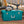Sterilite Wheeled Footlocker, Plastic Utility Storage Container, Teal, 3 Pack