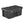 Sterilite Wheeled Footlocker, Plastic Utility Storage Container, Gray, 8 Pack