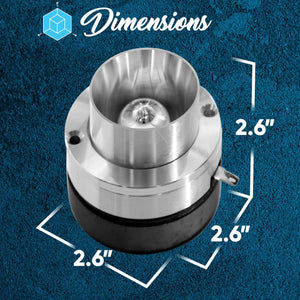 Pyle Pro Coil Titanium Dome Crossover Sound Tweeter for Car Component Stereo