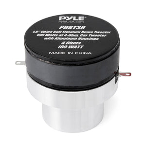Pyle Pro Coil Titanium Dome Crossover Sound Tweeter for Car Component Stereo