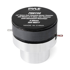 Pyle Pro Coil Titanium Dome Crossover Sound Tweeter for Car Component Stereo