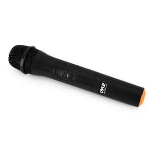 Pyle Portable Bluetooth Rechargeable Versatile Karaoke System w/ Wireless Mics - TRAPSKI