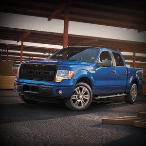 AMERICAN MODIFIED Raptor Style Front E-O-M-D Grille w/LEDs for 09-14 Ford F150