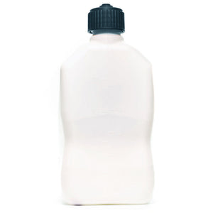 VP Racing 5.5 Gal Motorsport Racing Liquid Container Utility Jug, White (8 Pack)