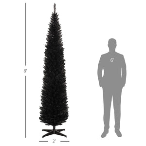 Classic Pencil Christmas Tree with Easy Setup