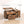 FABATO 41.7 Inch Lift Top Rustic Open Storage Coffee Table with Drawers, Brown - TRAPSKI