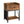 FABATO End Table and Nightstand with Charging Station and Drawer, Rustic Brown