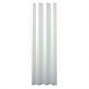 LTL Home Products OAKMT4880HEC Oakmont Wooden Style Vinyl Accordion Door, White